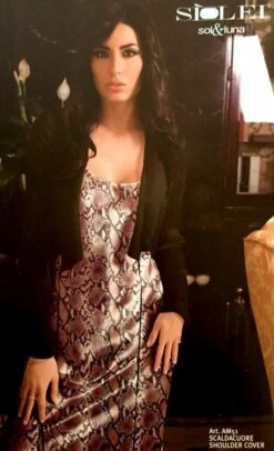 Vestaglia Donna Scaldacuore Raso Sielei AM51