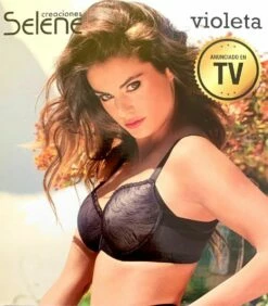 Reggiseno Balconcino Imbottito Coppa C Selene Violeta