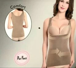 Canottiera Donna Contenitiva Spalla Larga Shaper Ouno 8872