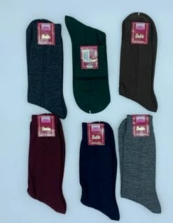 Calza Uomo Corta 60% Lana Merinos Dublo 202 C