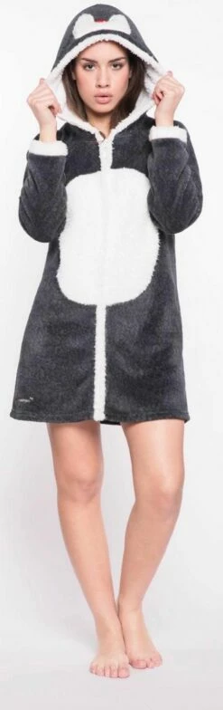 Vestaglia Donna Zip Pile Coral Fleece Pigiamiamoci 1308