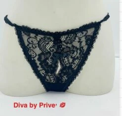 Perizoma Sexy Aperto Pizzo Diva By Prive' 8404